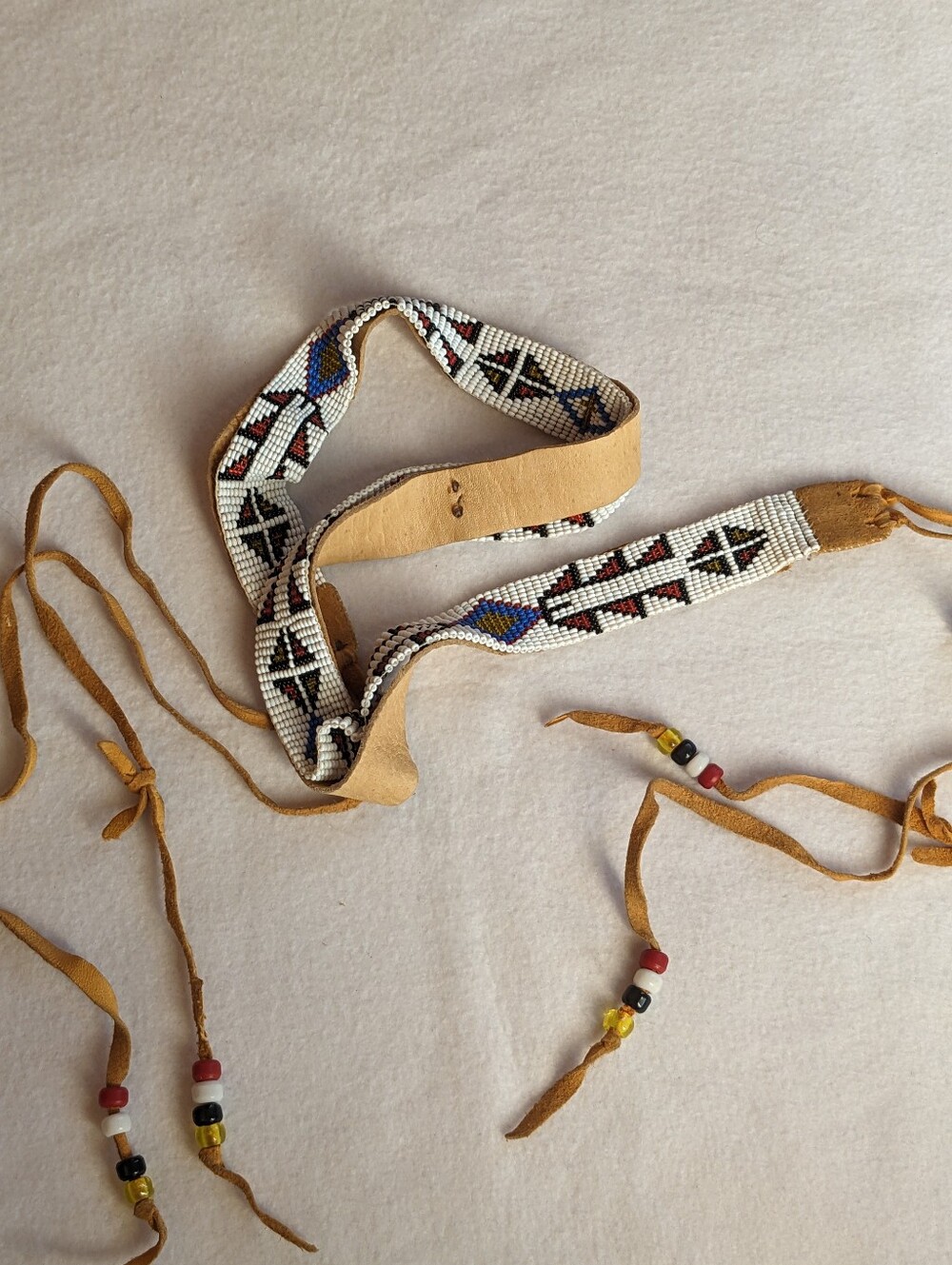 Native Beaded Belt - Picture 3 of 8